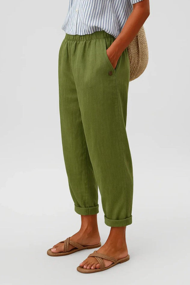 Romina™ Pantalones Atemporales de Lino y Algodón