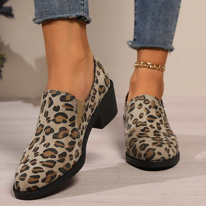 Angélique | Mocasín Leopardo