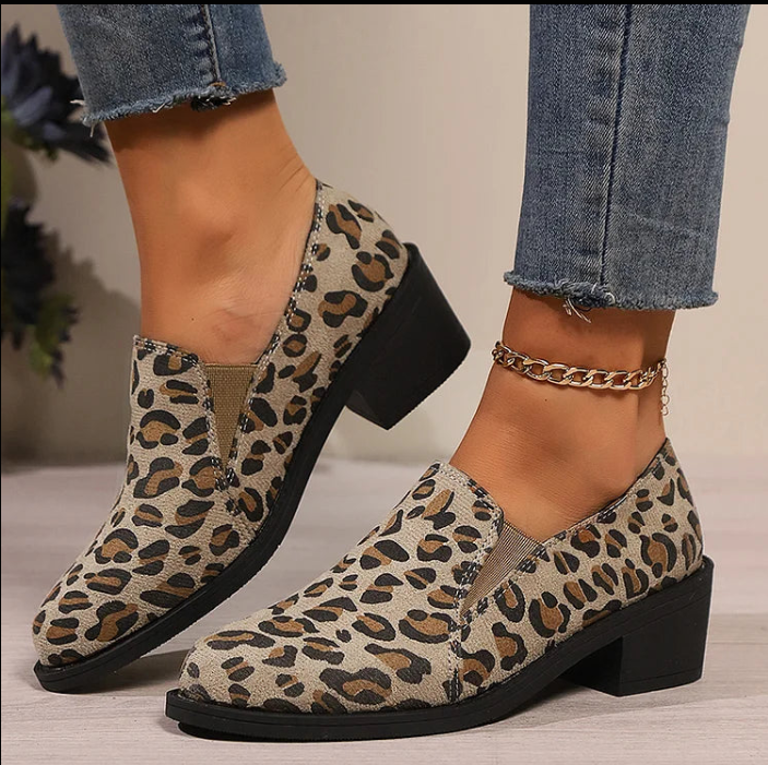 Angélique | Mocasín Leopardo