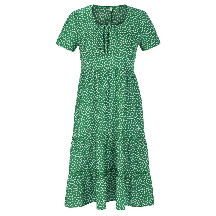 Julia | Vestido midi con estampado floral