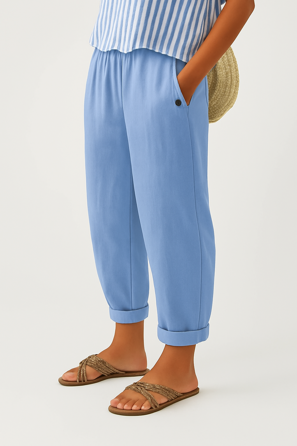 Romina™ Pantalones Atemporales de Lino y Algodón