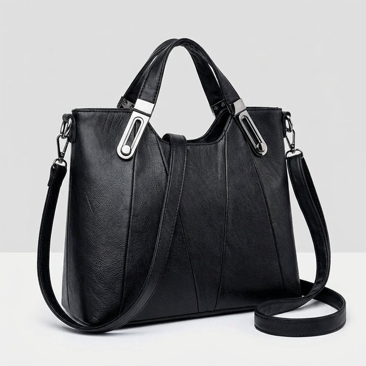 Bolso de Mano de Cuero Sienna