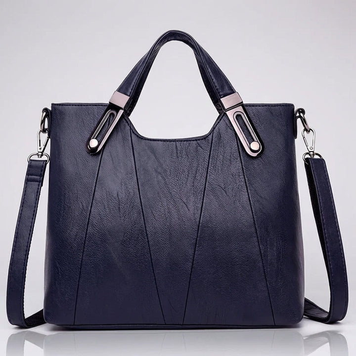 Bolso de Mano de Cuero Sienna