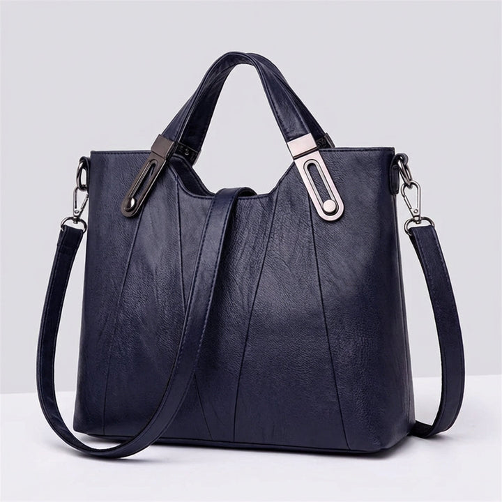 Bolso de Mano de Cuero Sienna