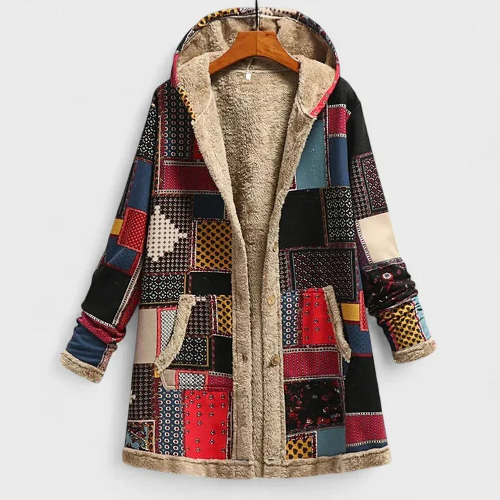 Mila | The Cosy Vintage Parka - Red