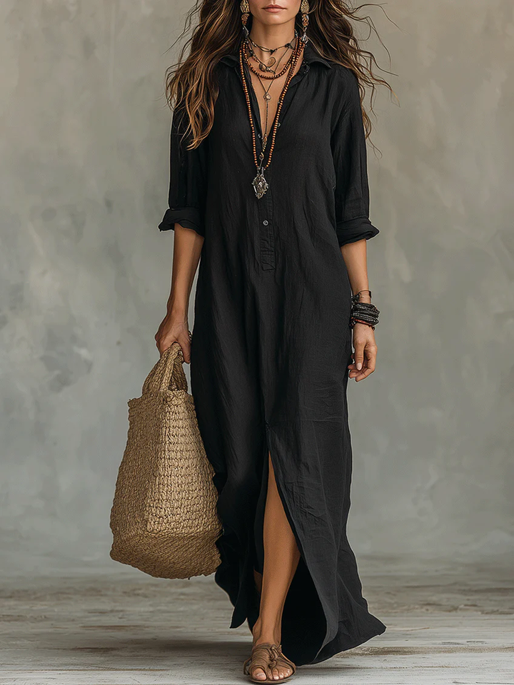 WILLOW | Vestido maxi elegante