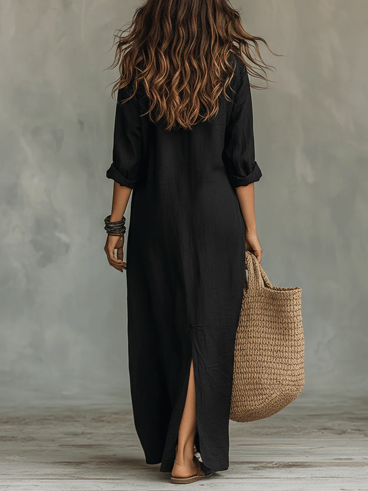 WILLOW | Vestido maxi elegante