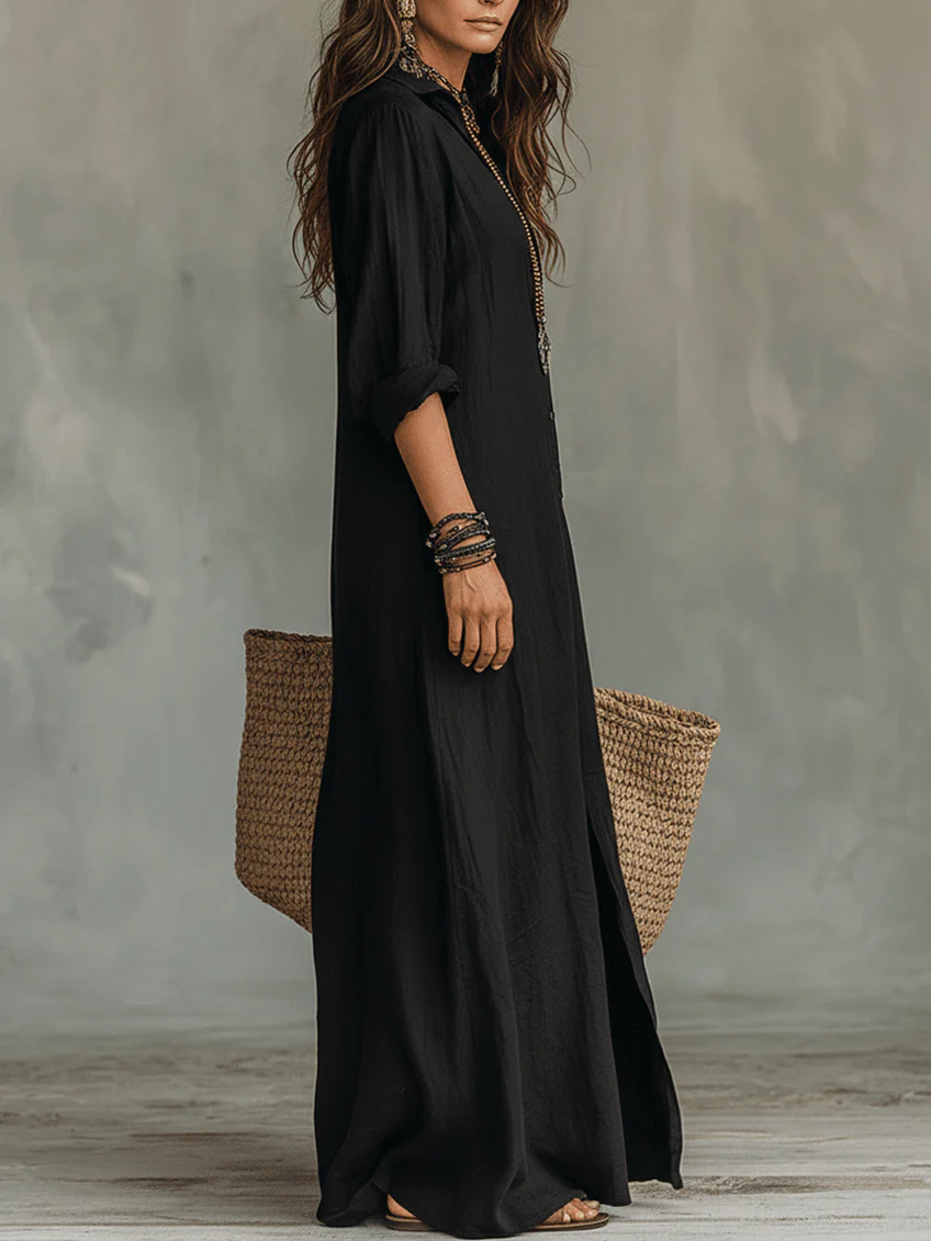 WILLOW | Vestido maxi elegante