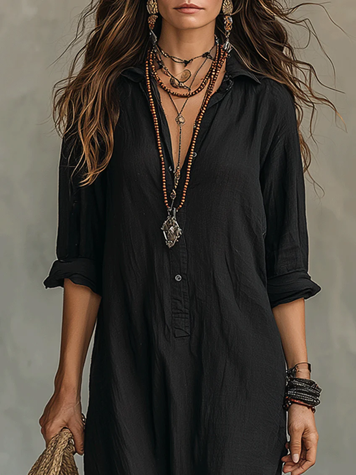 WILLOW | Vestido maxi elegante