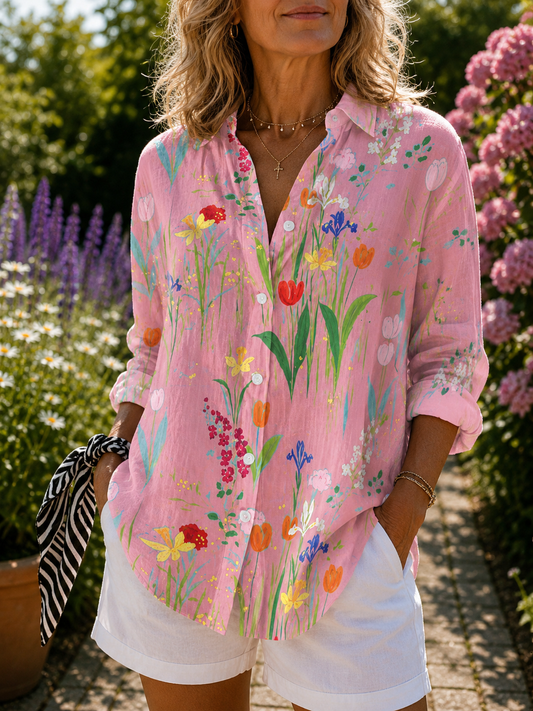 Abigail | Spring Garden Blouse