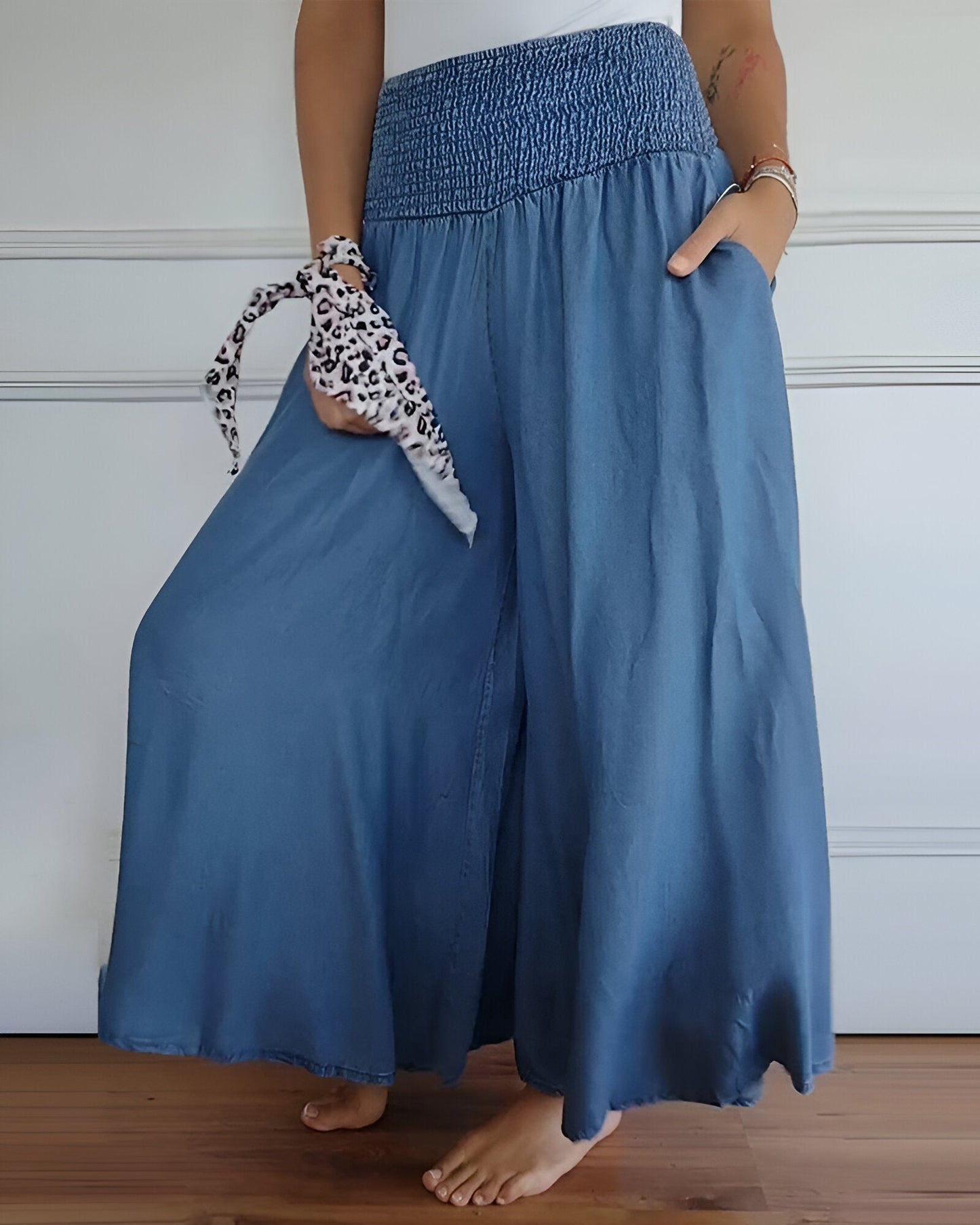 Lightweight Printed Skirt
