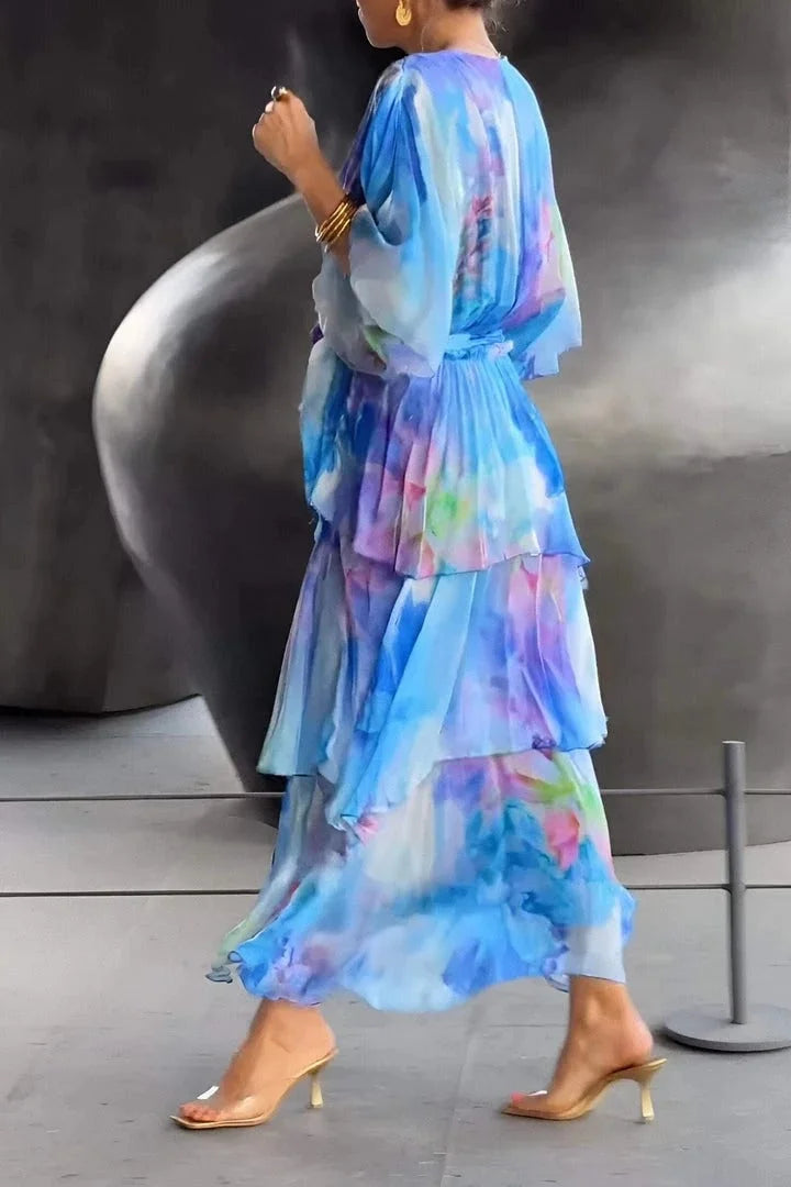 Casar | Elegant Chiffon Dress