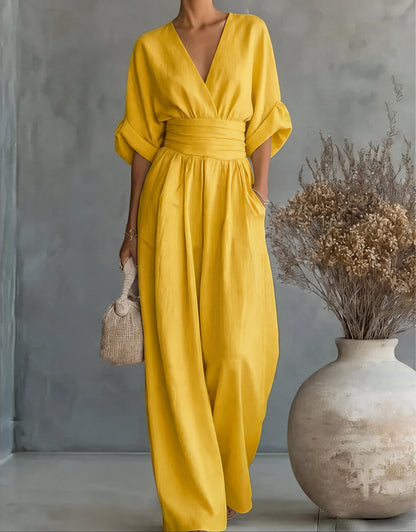 Chiara | Flowing Printed Jumpsuit