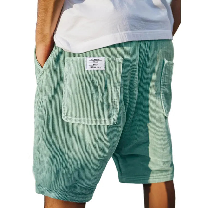 Xavier | Pantalones cortos entallados con textura refinada