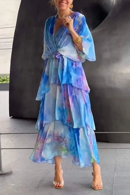 Casar | Elegant Chiffon Dress