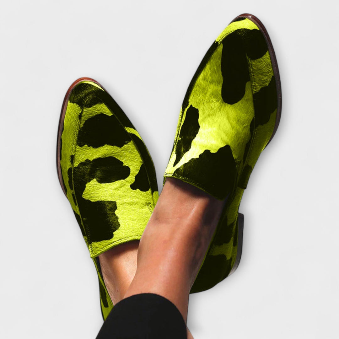 Paloma | Mocasines Impreso Vaca