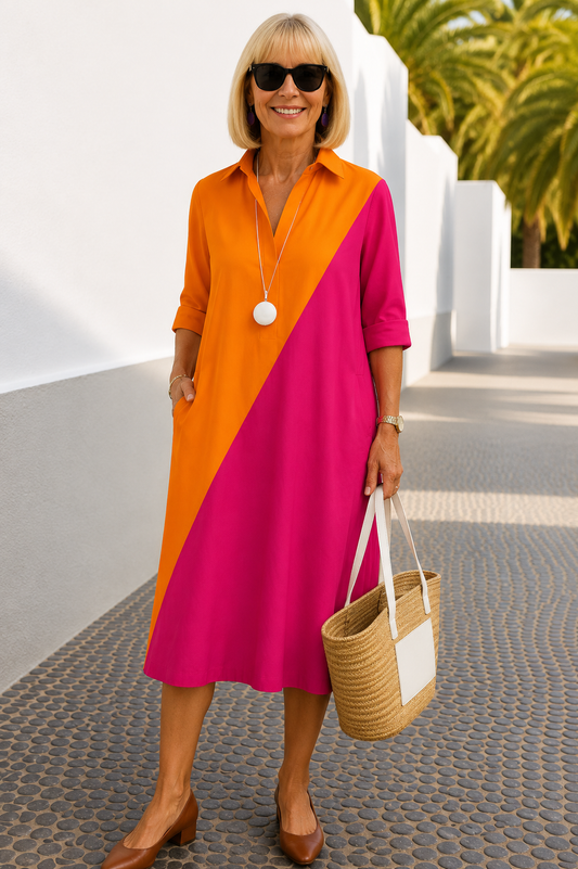 Kayla Comfortable Midi Dress