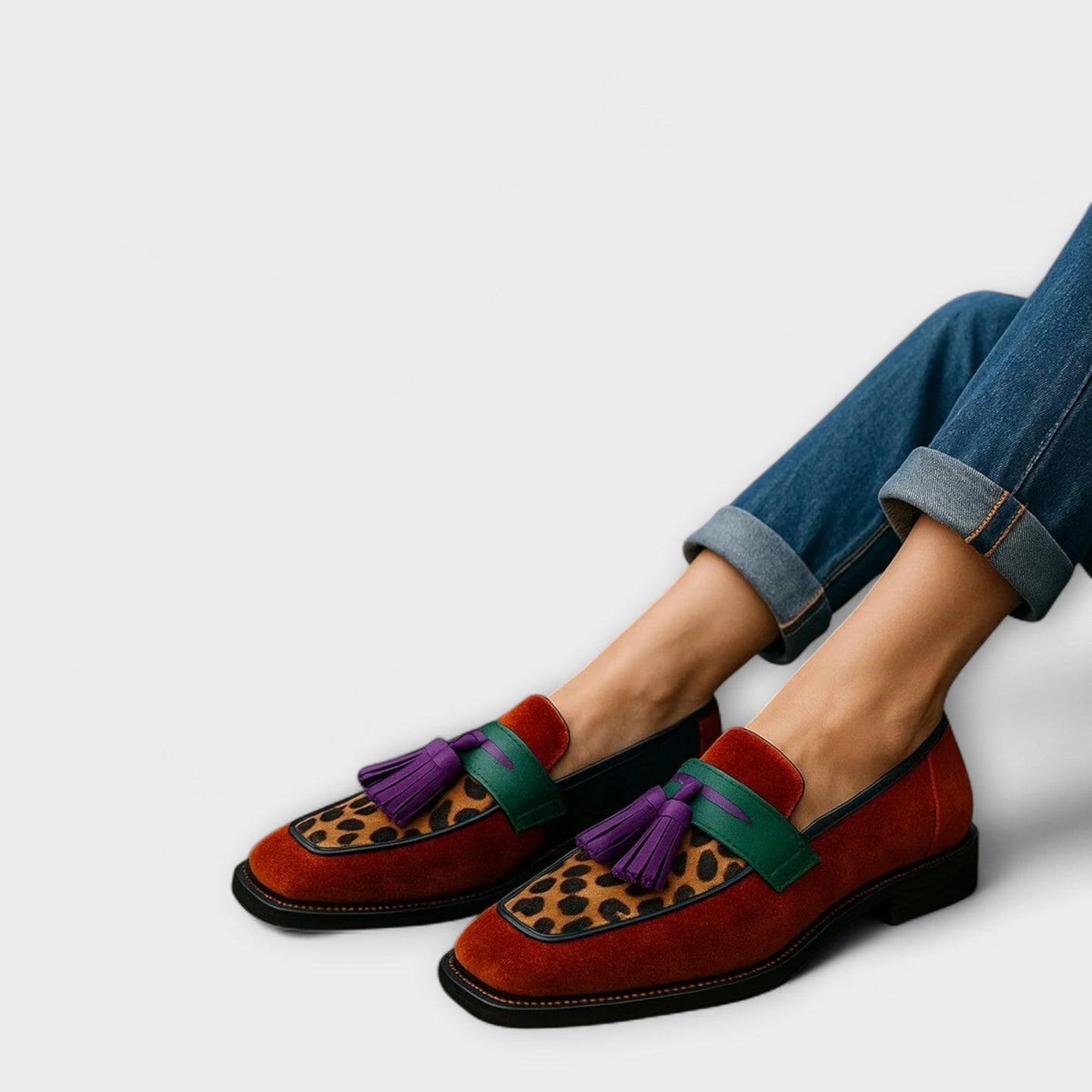 Ione – Multi-coloured loafers