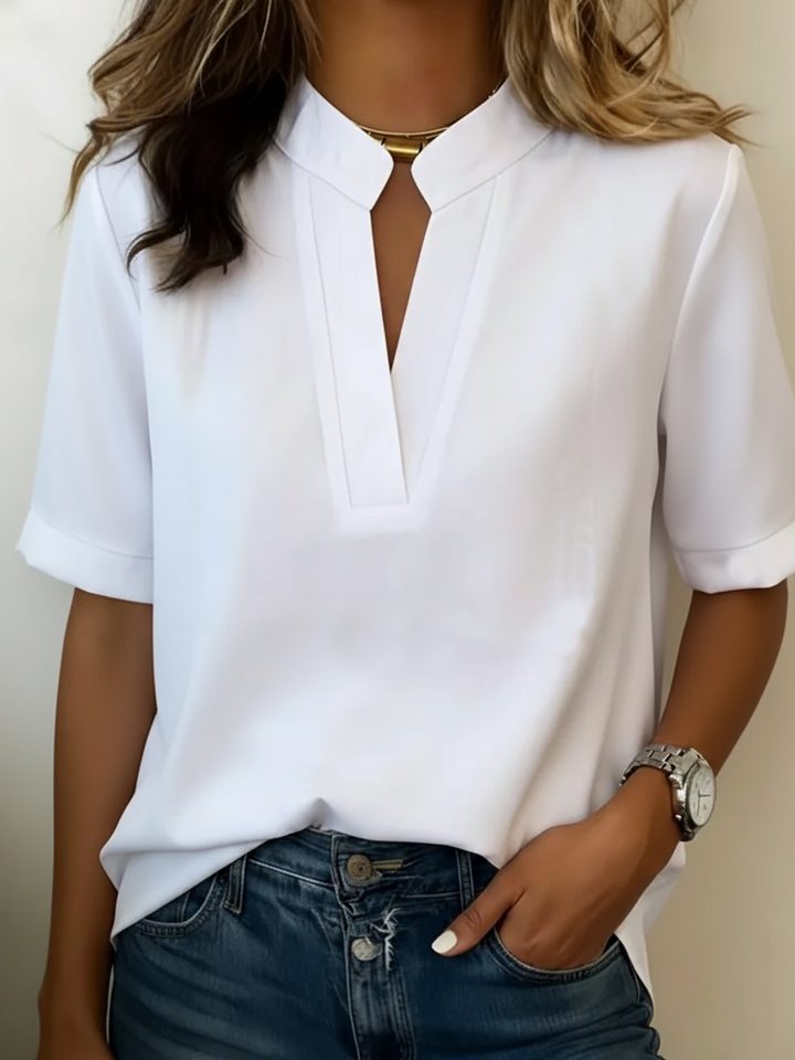 Élise | Blusa elegante de cuello sofisticado