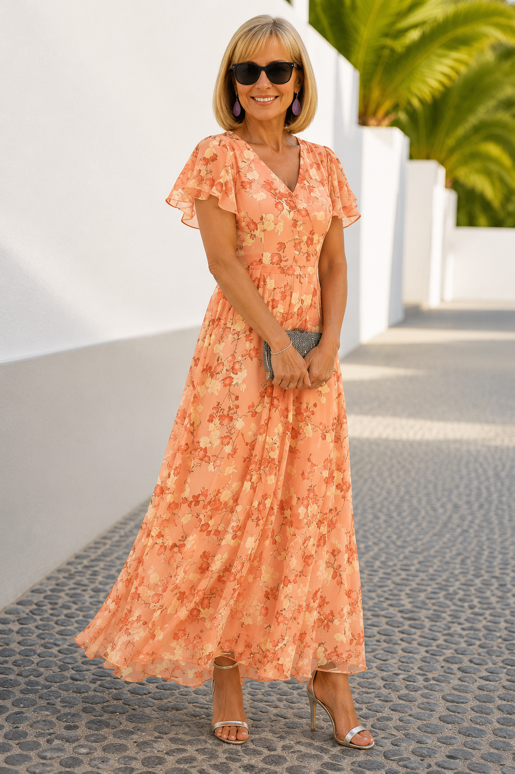 Judith Elegant Midi Dress