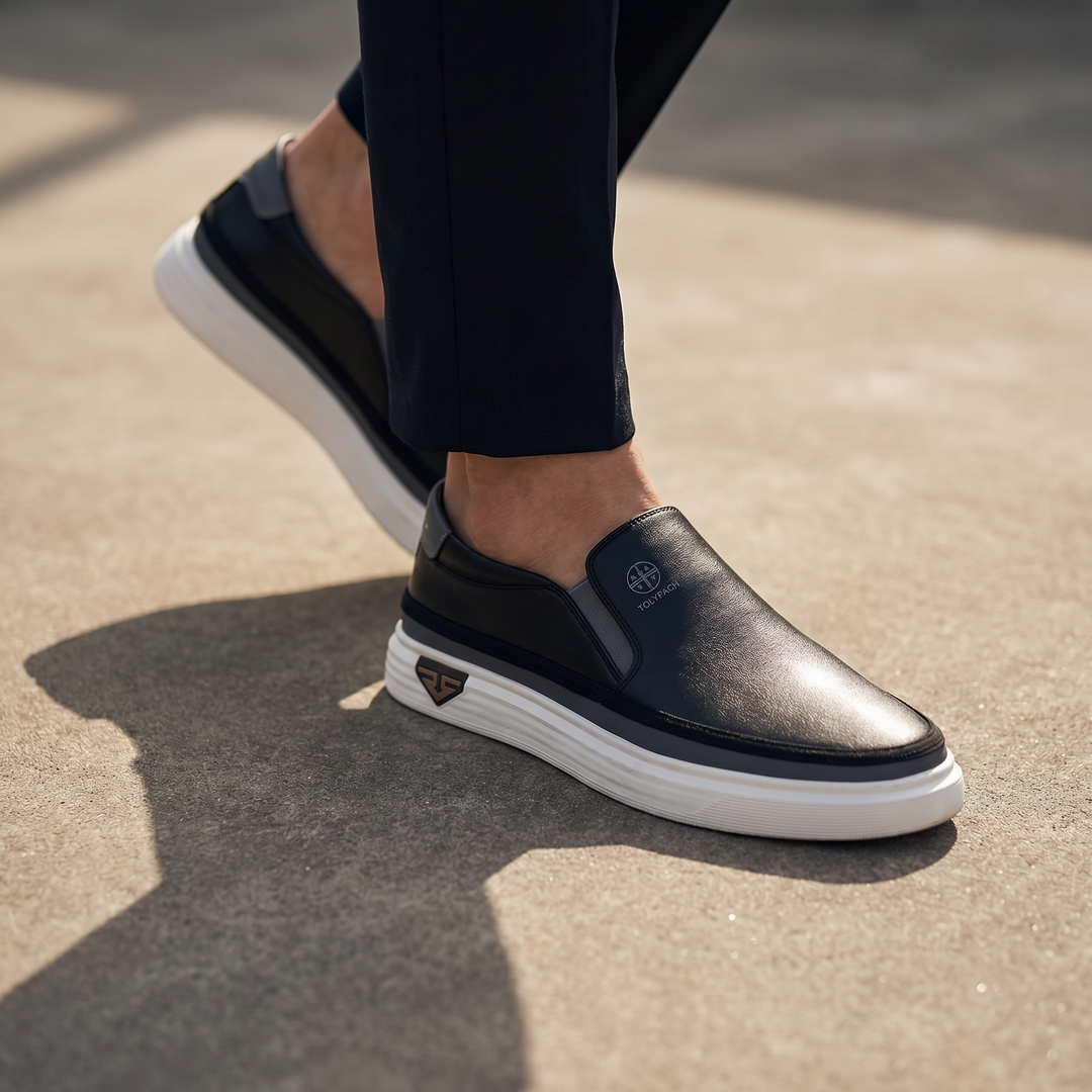 Antonio – Zapatilla Hombre Slip-On de Piel
