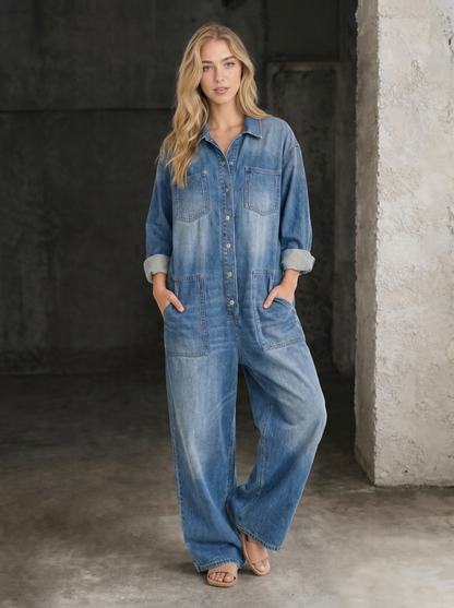 Thalassa™ - Denim Jumpsuit