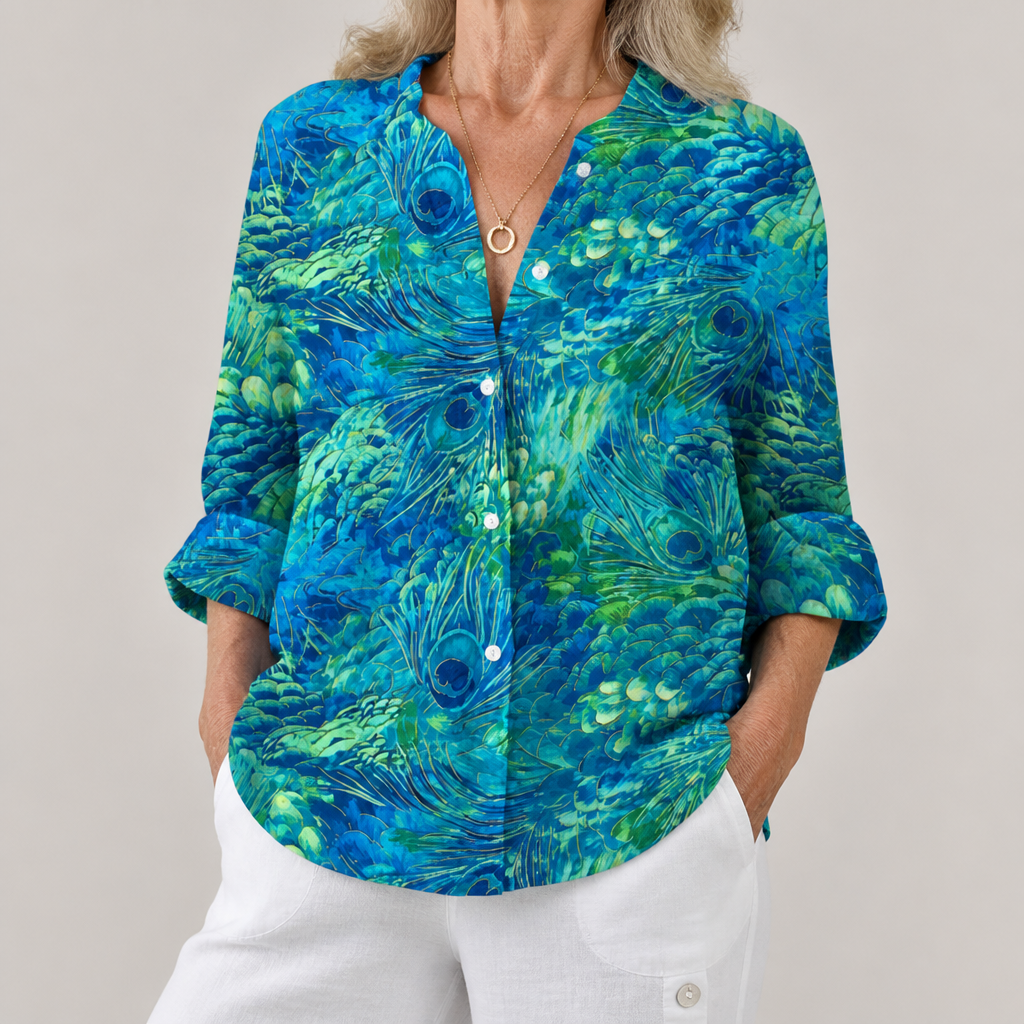 Diana Peacock Grace Blouse