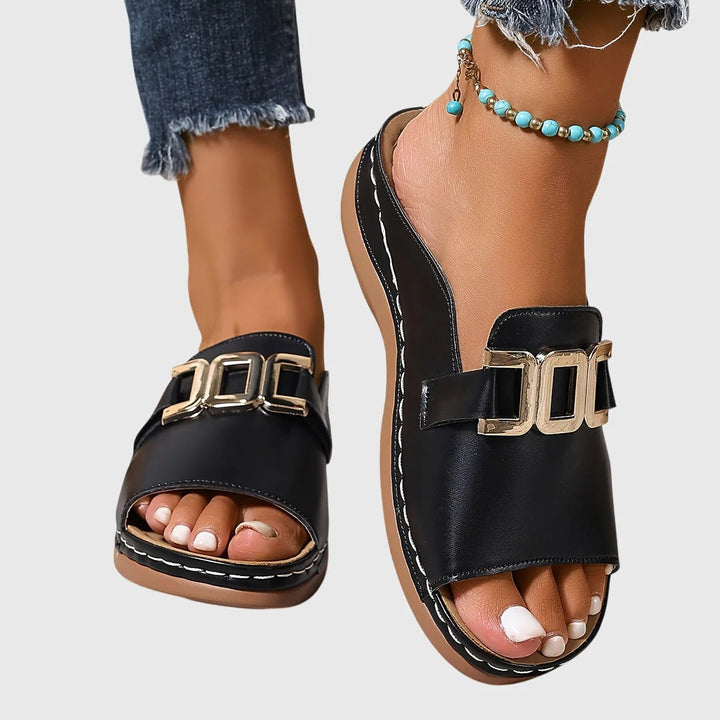 OLIVIA™ | Sandalias cómodas con soporte acolchado para el arco