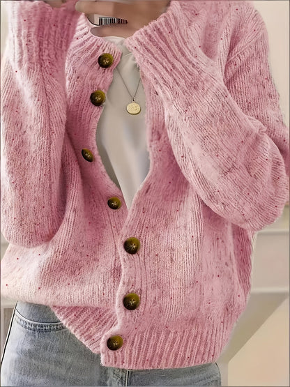 Poppy | Speckled Knit Cardigan